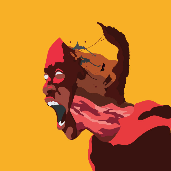 A Quiet Place Illustration